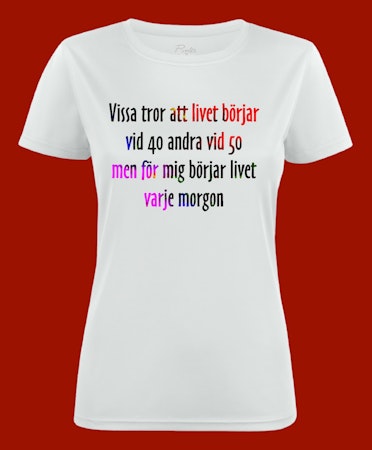 3021 T-shirt med färdiga budskap