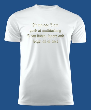 3022 T-shirt med färdiga budskap