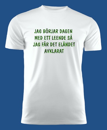 3026 T-shirt med färdiga budskap