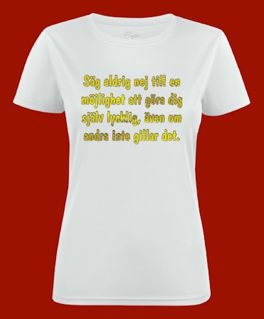 3028 T-shirt med färdiga budskap