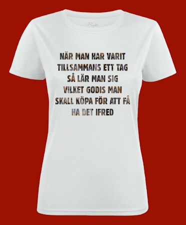 3035 T-shirt med färdiga budskap