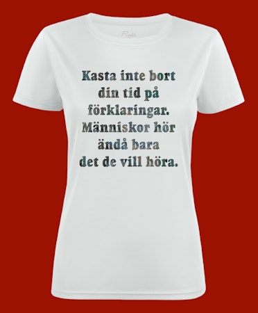 3036 T-shirt med färdiga budskap