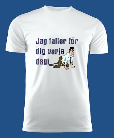 3037 T-shirt med färdiga budskap