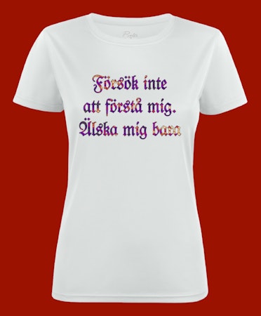 3038 T-shirt med färdiga budskap