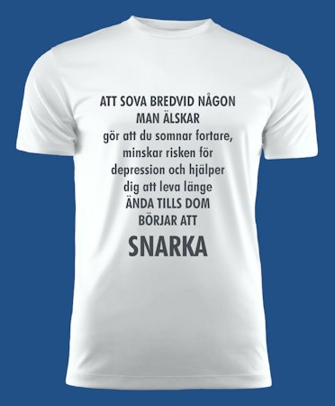 3043 T-shirt med färdiga budskap