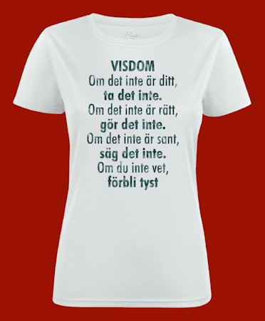 3047 T-shirt med färdiga budskap