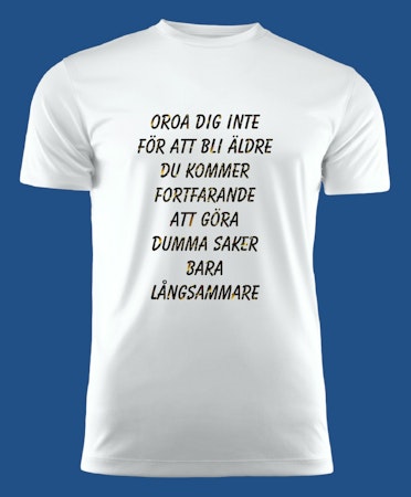 3050 T-shirt med färdiga budskap