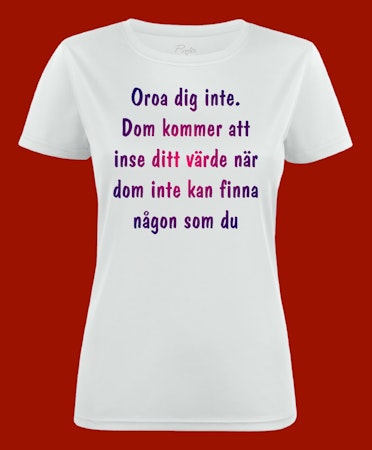 3053 T-shirt med färdiga budskap