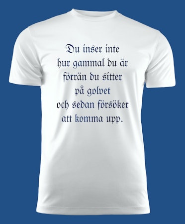3055 T-shirt med färdiga budskap