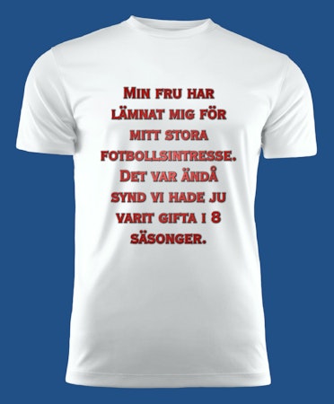 3052 T-shirt med färdiga budskap