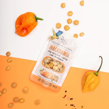 ROSTADE HABANERO MACADAMIANÖTTER 500g