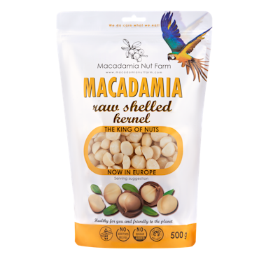 Macadamiakärnor 500g