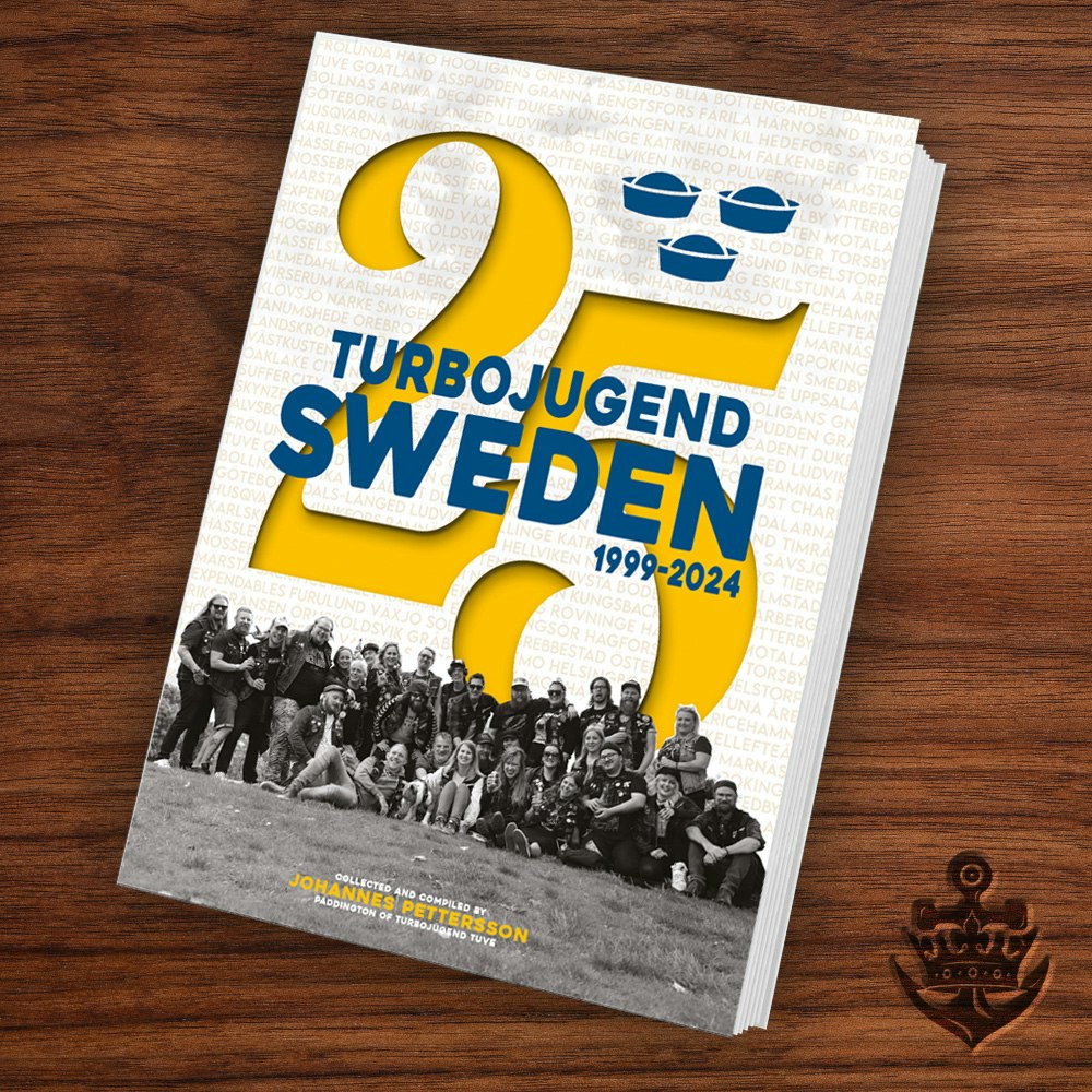 Preorder: Turbojugend Sweden 25 Years Softcover Book (Limited)