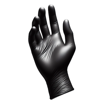 Premium Nitrilhandskar Svarta 100st