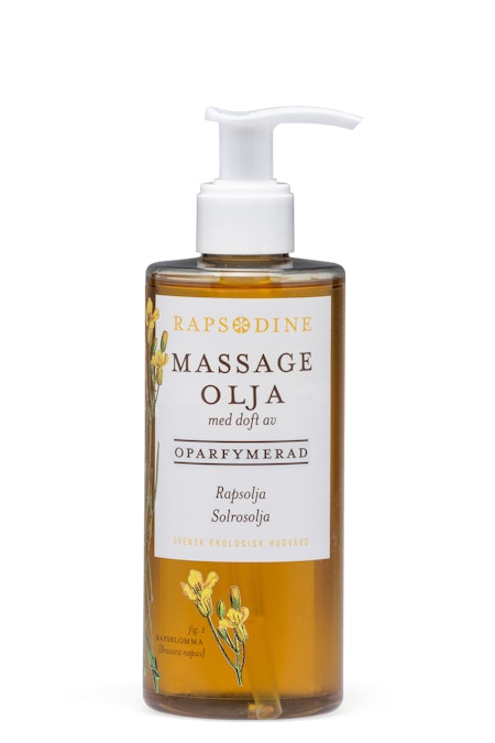 Rapsodine Massageolja Oparfymerad