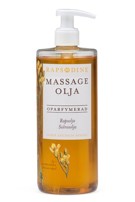 Rapsodine Massageolja Oparfymerad