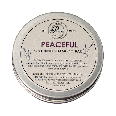 Pure PEACEFUL - Soothing Shampoo Bar 60 g