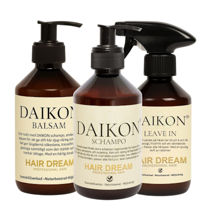 DAIKON Set - Schampo - Balsam - Leave In