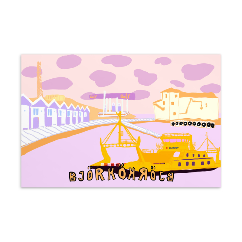 Björkö Postcard Sunset, Standard Size - 4″×6″