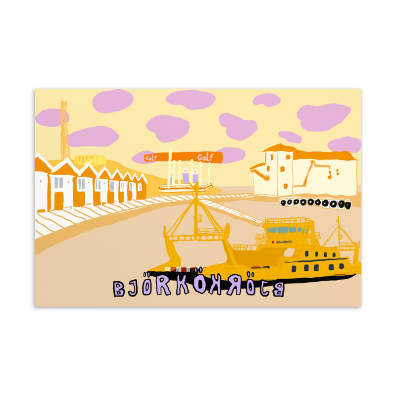 Björkö Postcard Sunrise, Standard Size - 4″×6″