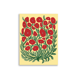 Wild Poppies Poster