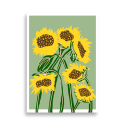 Sunflower Without Text Poster