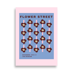 Flower Street Poster