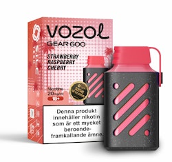 Vozol Gear600 - Strawberry Raspberry Cherry