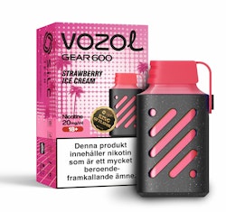 Vozol Gear600 - Strawberry Ice Cream