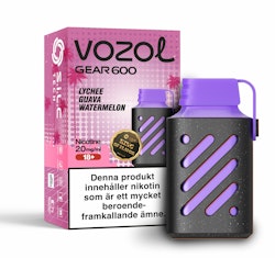 Vozol Gear600 - Lychee Guava Watermelon