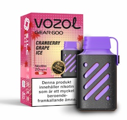 Vozol Gear600 - Cranberry Grape Ice
