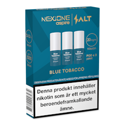 Salt Nexi Blue Tobacco 20mg/ml - 3 Pods
