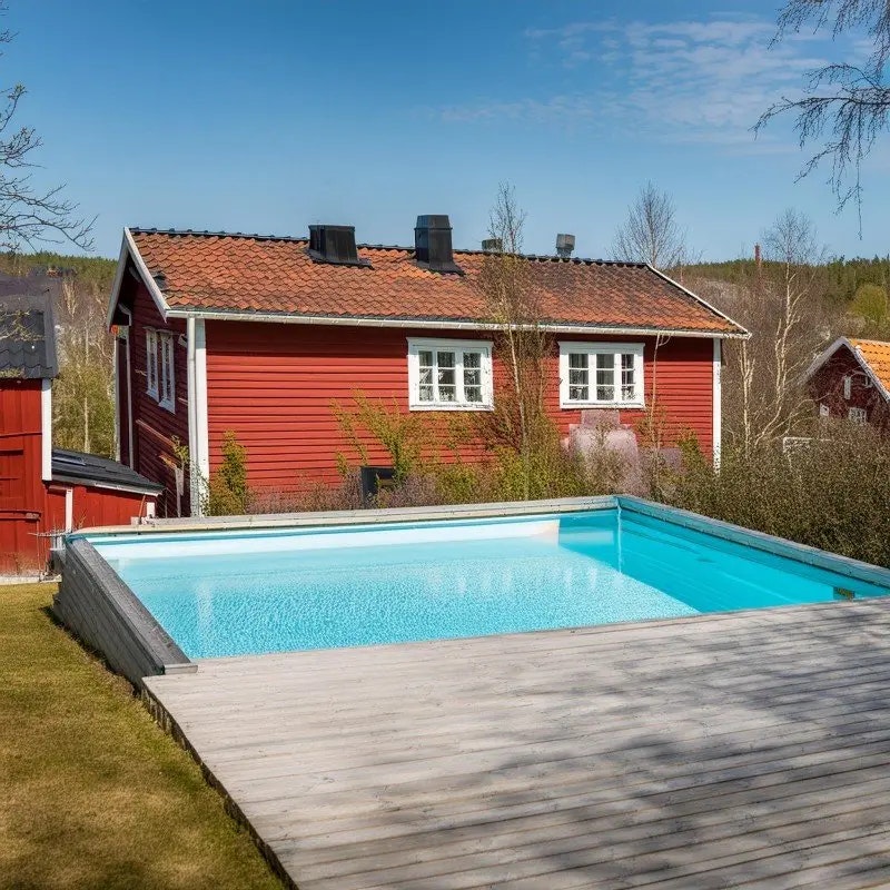 Vit poolfärg | Glasfiber