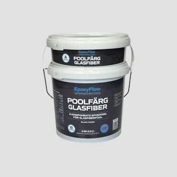 Poolfärg Glasfiber