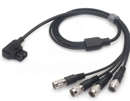 0.7m D-tap to 4*Hirose for Sound Devices 688 788T F4 F8