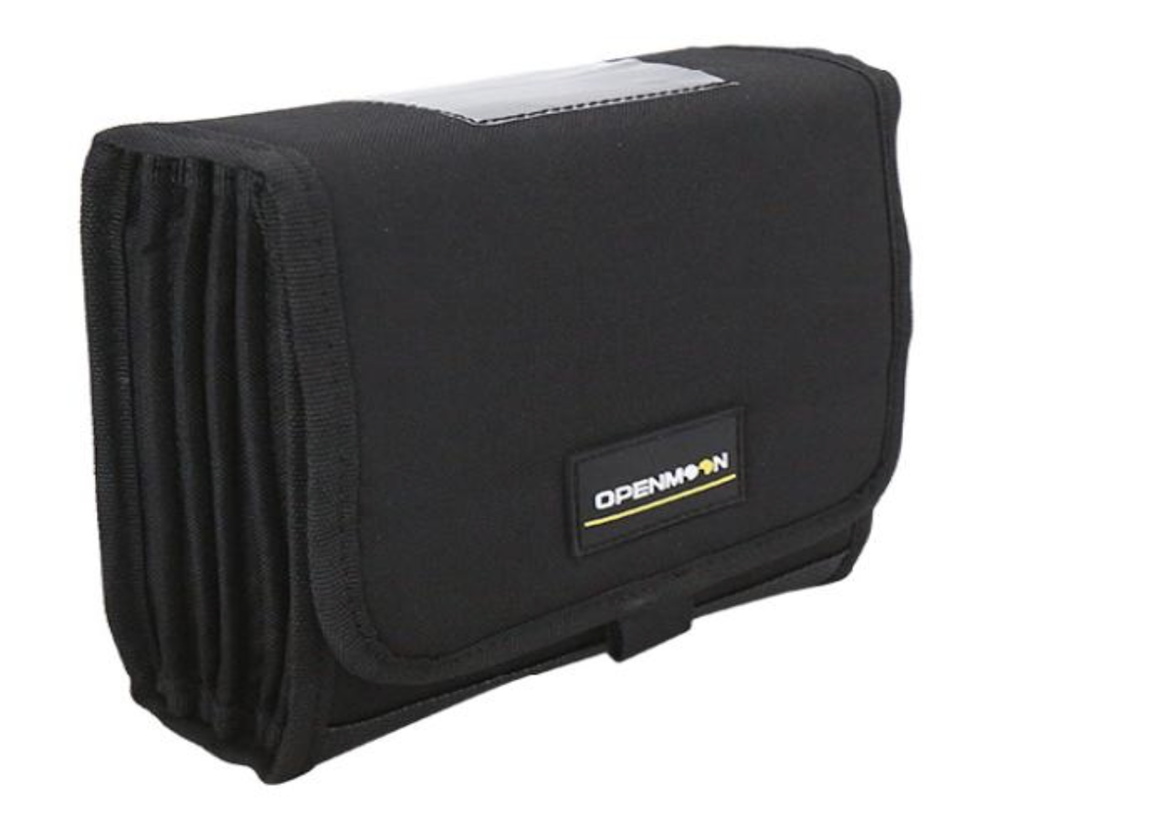 OPENMOON 6-Slot Deluxe Padded Filter Pouch For 6 pcs of 6.6x6.6 fillers