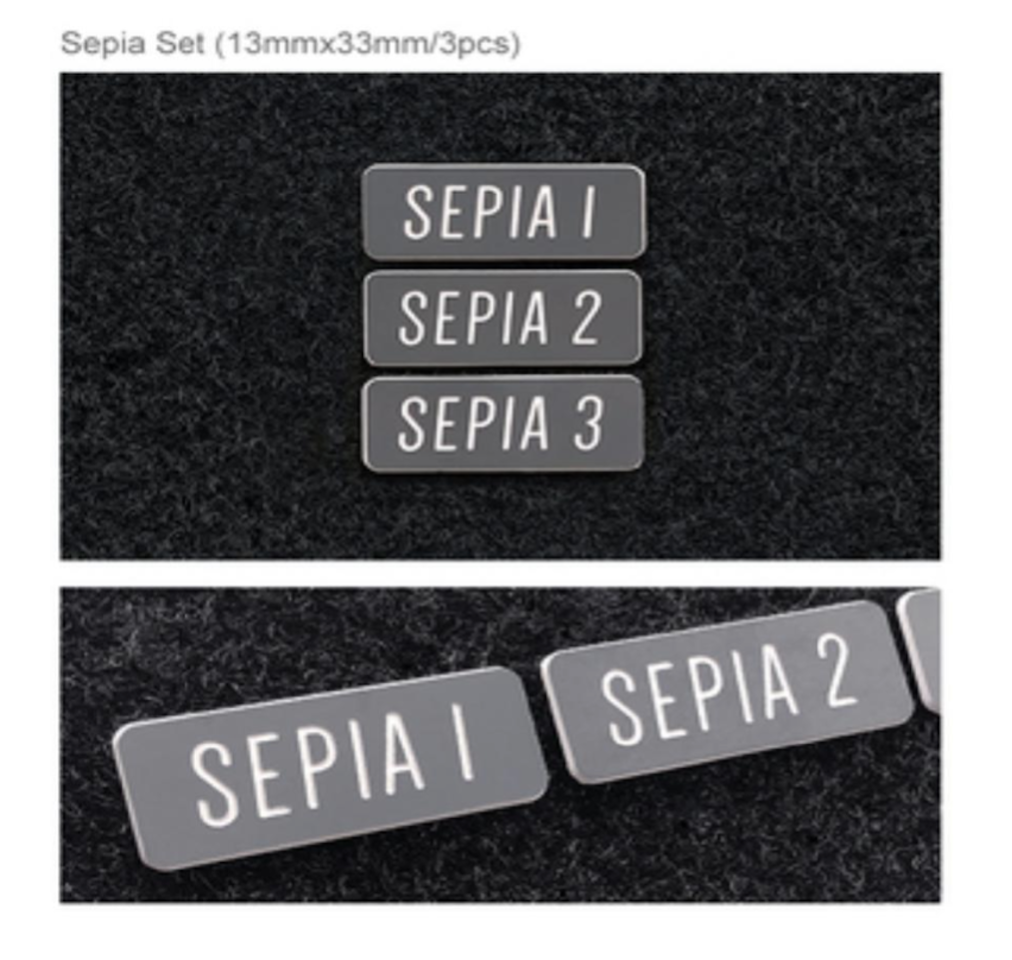 Filter Tag Sepia Set