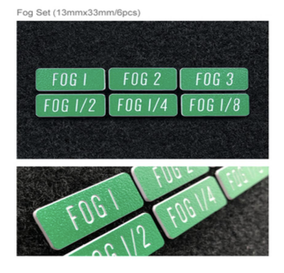 Filter Tag Fog Set