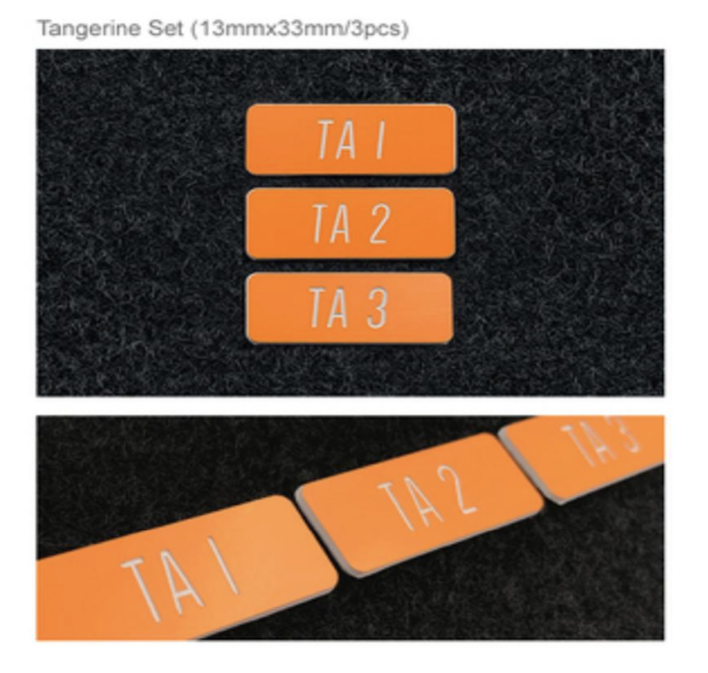 Filter Tag Tangerine Set