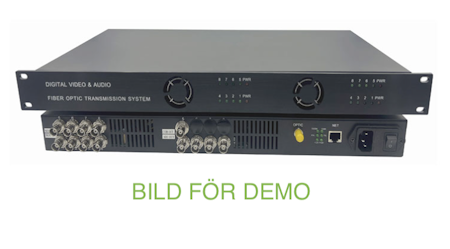 Beijing Fiber Linker, 12x3G-SDI + 2x Gigabit Ethernet via fiber
