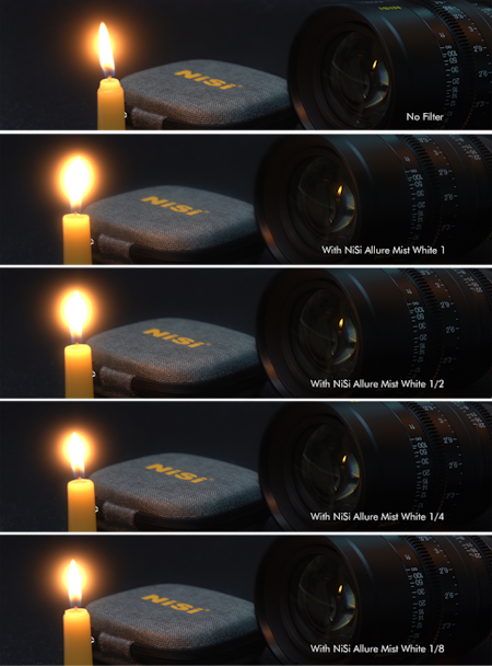 NiSi Cine Filter Allure Black Mist 4x5.65" (1/8)