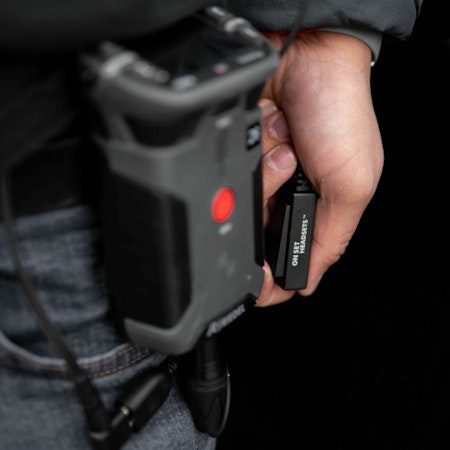 On Set Headsets Live Comms Adapter, For 4-Pin XLR and Motorola, connects to any 2-Pin Surveillance Headset and turns it into a Live Comms Pro - This allows monitoring of top wireless comms like Clear-