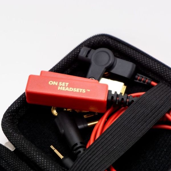 On Set Headsets RED, For Motorola,  The Elite Series is built to last with Kevlar reinforced wiring and comes with a Lifetime Warranty, showing our confidence in the quality and durability of our prod
