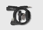 Black,For Motorola, The FilmPro X, the ultimate communication solution for film professionals who need to wear double comms on set. This revolutionary headset connects to both a walkie-talkie and Comt