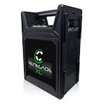 CORE RENEGADE XL Mobile Power Station, 1376wh Li-ion battery system, 15v/28v/48v outputs, 2x ptap and USB Color OLED Display and  includes IEC Power Cable for internal charger