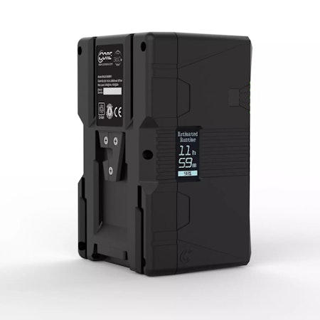 CORE Helix360max, 14.4v/28.8v, 367wh V-mount battery pack, LCD and w/ ptap and USB, , 20A Max Load