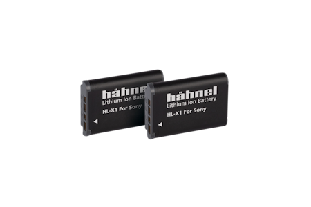 HÄHNEL Battery Sony HL-X1 / NP-BX1 Twin Pack
