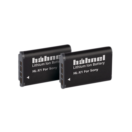 HÄHNEL Battery Sony HL-X1 / NP-BX1 Twin Pack