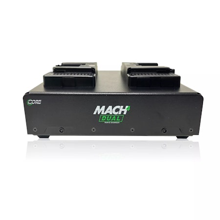 CORE Mach4 Dual Charger, 4A charge output per channel, V-mt Includes AC power cord
