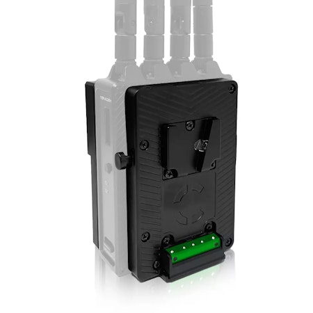 CORE Helix High Voltage Retrofit Kit for Teradek MAX Transmitter, V-mount,  12v regulated output for transmitter